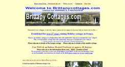 Desktop Screenshot of brittanycottages.com
